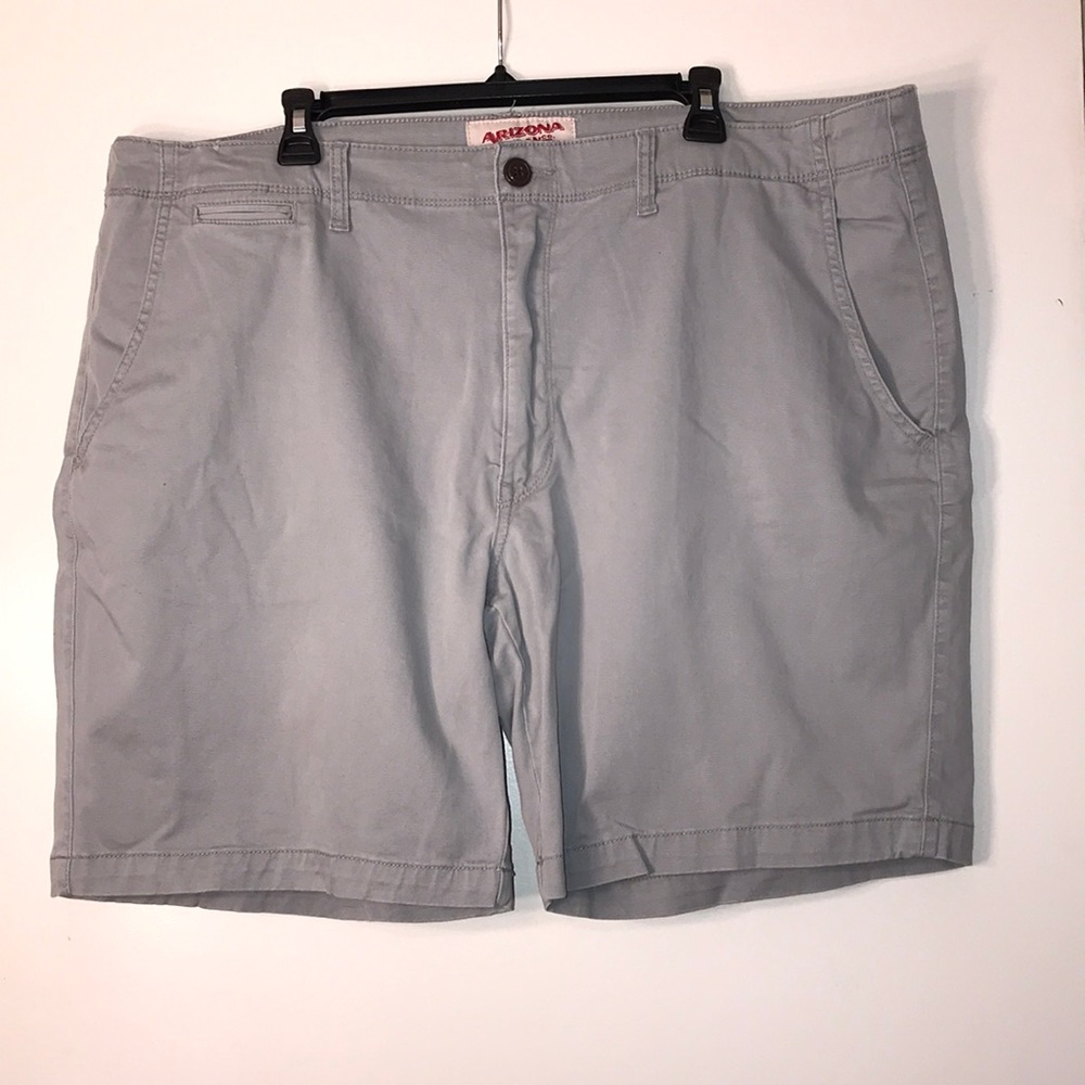 Grey Cargo Shorts